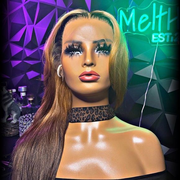 20” Lacefront Wig Caramel Macchiato - Picture 1 of 9